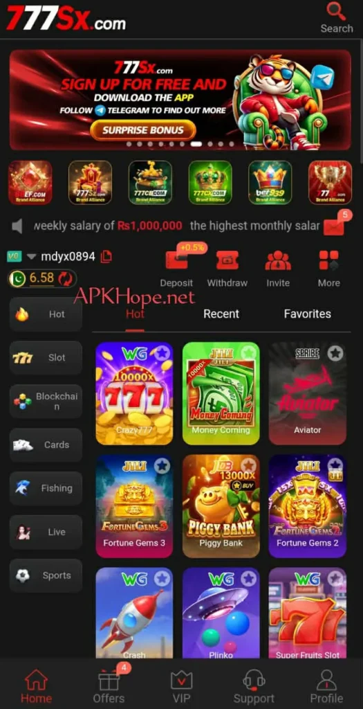 777SX Game
