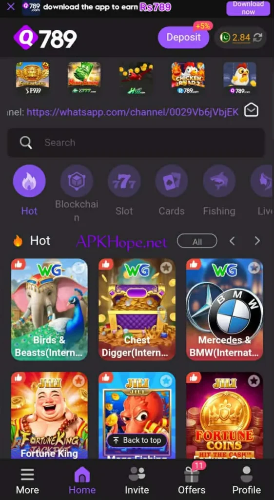 Q789 Game