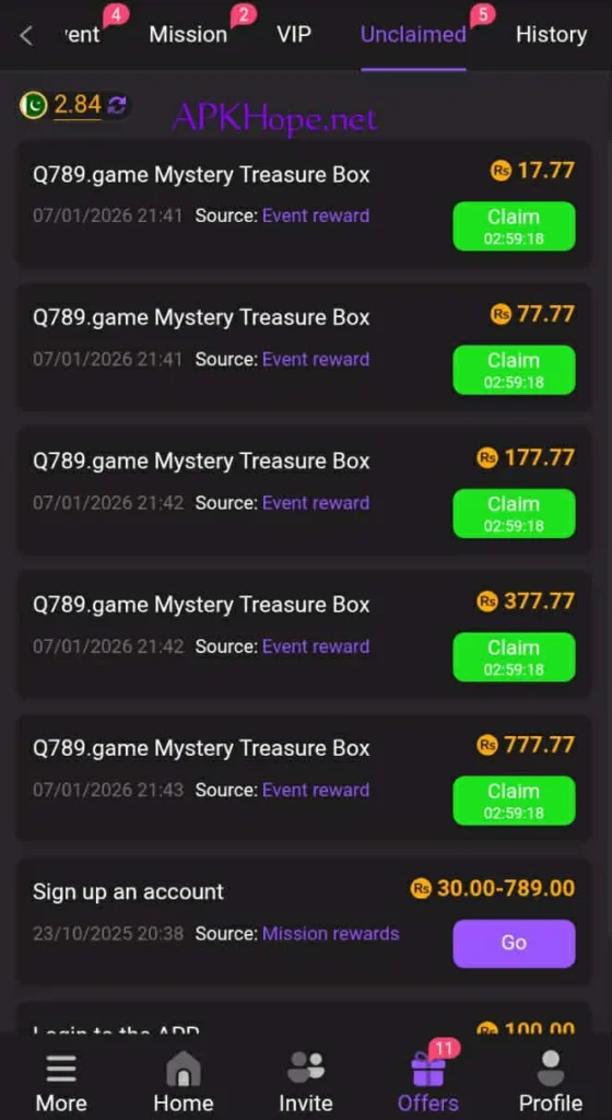 Q789 Game