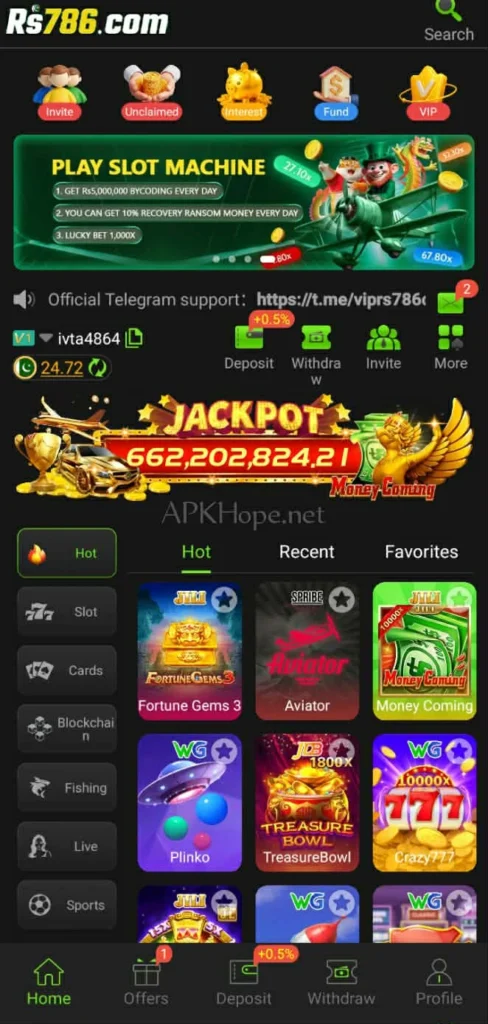 RS786 Game