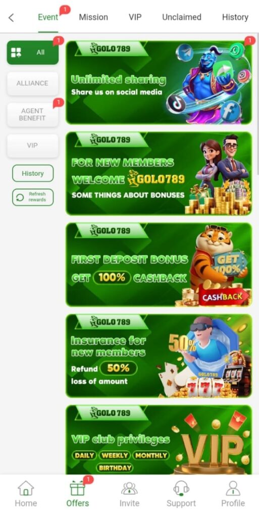 Golo 789 Game
