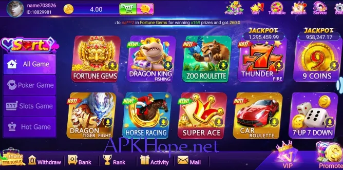 BET735 Game