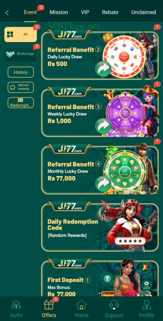 JJ77 Game