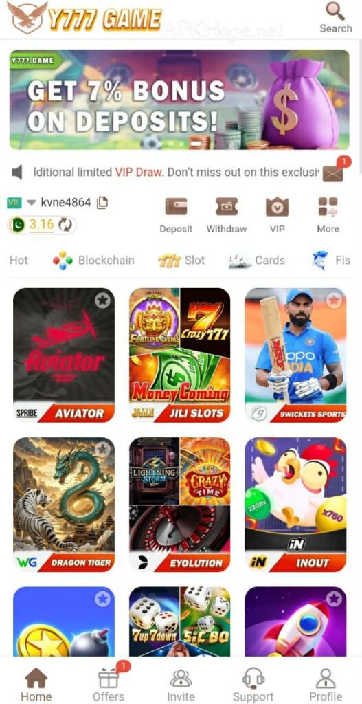 Y777 Game