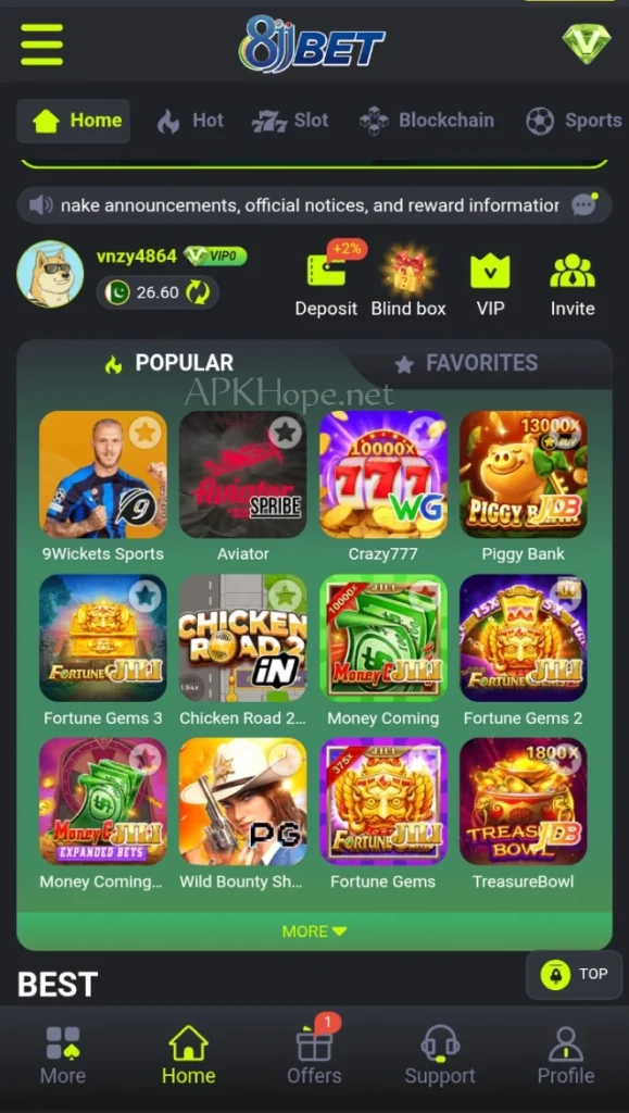 8JJBet Game