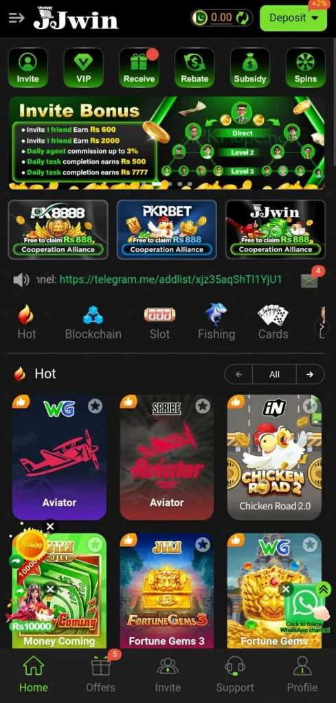 JJWin Game