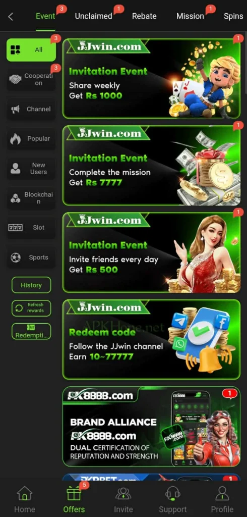 JJWin Game