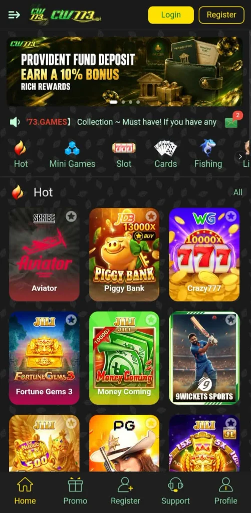 CW 773 Game
