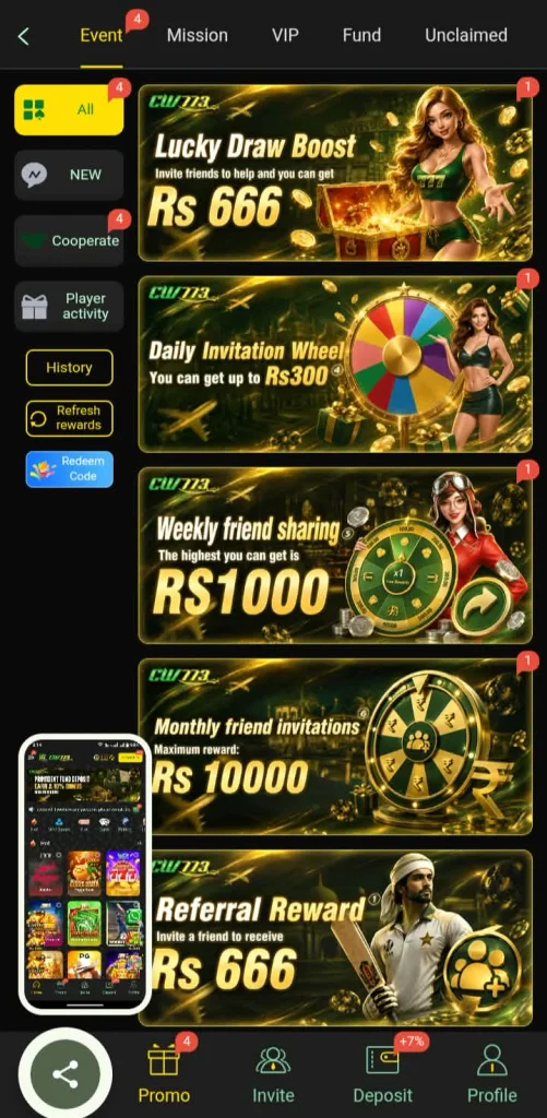 CW 773 Game